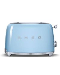 SMEG TSF01PBUK  Retro 2 Slice Toaster in Pastel Blue