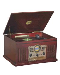 Steepletone Westminster Dark Record Player 