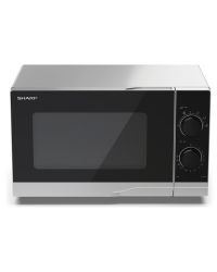 Sharp YC-PS201AU-S 20 Litres Microwave Oven - Silver