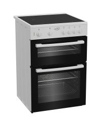 Zenith ZE605W 60cm Twin Cavity Electric Cooker