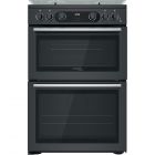 Hotpoint CD67G0C2CA Double Oven Gas Cooker