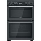 Hotpoint CD67V9H2CA/UK Double Oven Electric Cooker - Anthracite