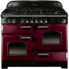 Rangemaster Classic Deluxe 110 Dual Fuel Cranberry CDL110DFFCY/C 84420