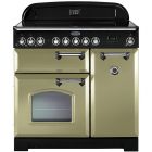 Rangemaster Classic Deluxe 90 Induction Olive Green CDL90EIOG/C