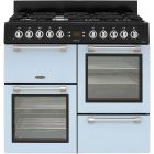 Leisure Cookmaster Range Cooker 100cm Dual Fuel Baby Blue CK100F232B 