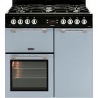 Leisure Cookmaster Range Cooker 90cm Dual Fuel Baby Blue CK90F232B 