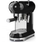 SMEG ECF01BLUK Black Retro Style Coffee Machine