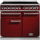 Falcon 1000 Deluxe Range Cooker Induction Cherry Red F1000DXEIRD/N-EU 100140