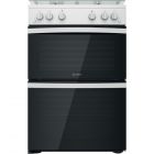 Indesit ID67G0MCWUK Double Oven Gas Cooker
