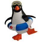 Steepletone Penguin PSR5 BT Shower Radio  with Bluetooth- Blue