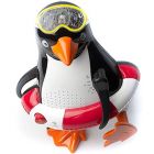 Steepletone Penguin PSR5 BT Shower Radio with Bluetooth- Red