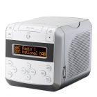 Roberts Sound48W DAB/DAB+/FM/CD Bluetooth Clock Radio, White