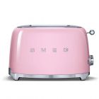 SMEG TSF01PKUK Retro 2 Slice Toaster in Pink