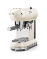 SMEG ECF01CRUK Cream Retro Style Coffee Machine