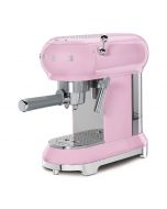 SMEG ECF01PKUK Pink Retro Style Coffee Machine