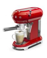 SMEG ECF01RDUK Red Retro Style Coffee Machine