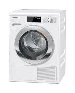 Miele TEF765WP EcoSpeed 8kg Heat Pump Condenser Dryer 