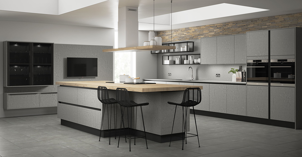 Symphony Linear Form Kitchen Design