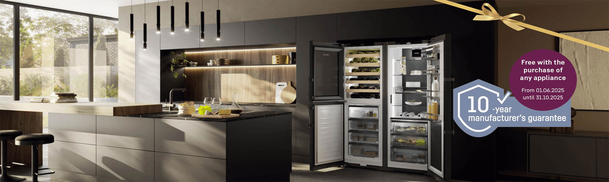 Liebherr fridge freezers with 10 year guarantee